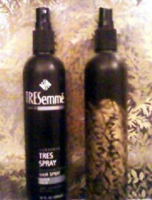 Original and decorated spray bottle.