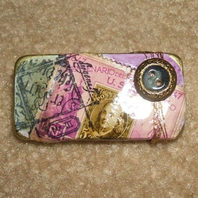 Recycled Domino Pin ThriftyFun