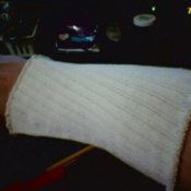 sock over arm