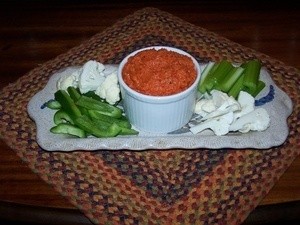 Roasted Red Pepper Hummus