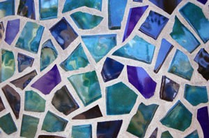 Tile mosaic.