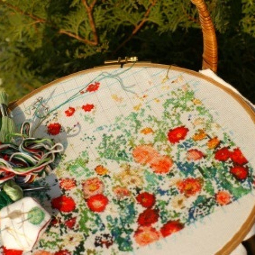 Framing a Cross Stitch Project | ThriftyFun