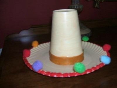 A sombrero craft for Cinco de Mayo