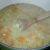 Chicken And Rice Soup in Pot