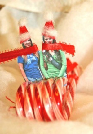 Candy Cane Christmas Sleigh