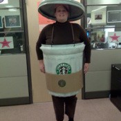 Starbucks Coffee Costume
