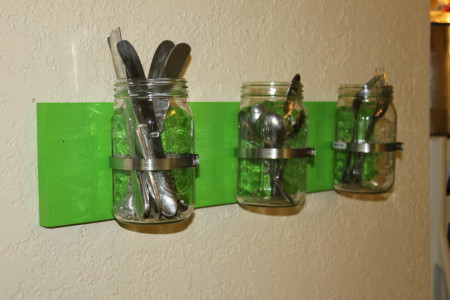 Canning Jar Utensil Holder