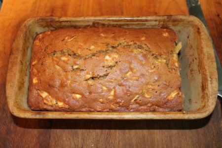 Finished Apple Bread
