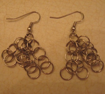 Craft: Jump Ring Earrings