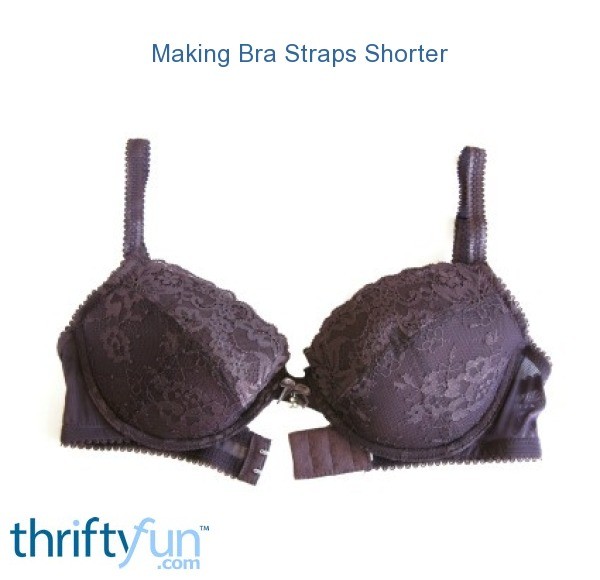 Making Bra Straps Shorter | ThriftyFun