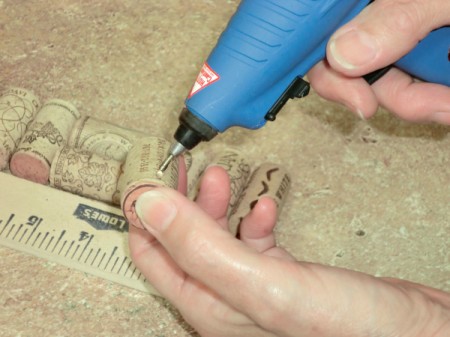 glue corks