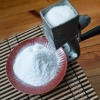 A sugar mill making powdered sugar.