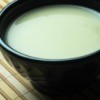 A bowl of cream soup.