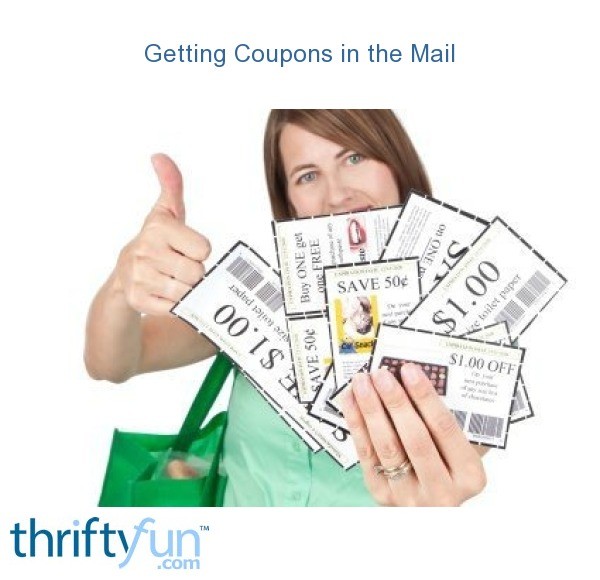 Getting Coupons In The Mail ThriftyFun   Getting Coupons In The Mail Fancy6 