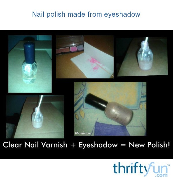 New Nail Polish from Eyeshadow ThriftyFun