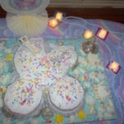 Baby Buggy Shower Cake