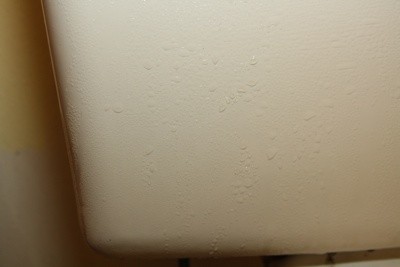 Condensation on Toilet
