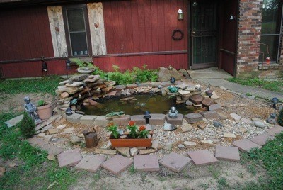 Decorative Rock Pond