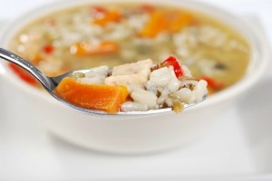 Wild Rice and Chicken Soup