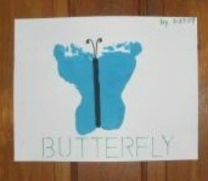 Footprint Butterflies