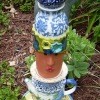 Recycled Garden Totem