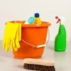 Photo of cleaning supplies.