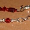 View of jump beads as adjustable clasp links.