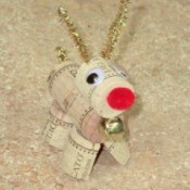 Cork Reindeer