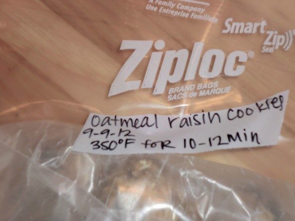 labeling bag