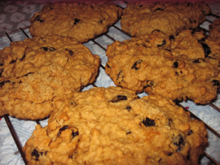 Oatmeal Raisin Breakfast Cookies