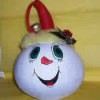 A snowman gourd ornament.