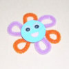 Flower face magnets