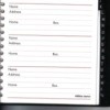 A blank address book