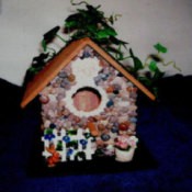 Stone Birdhouse