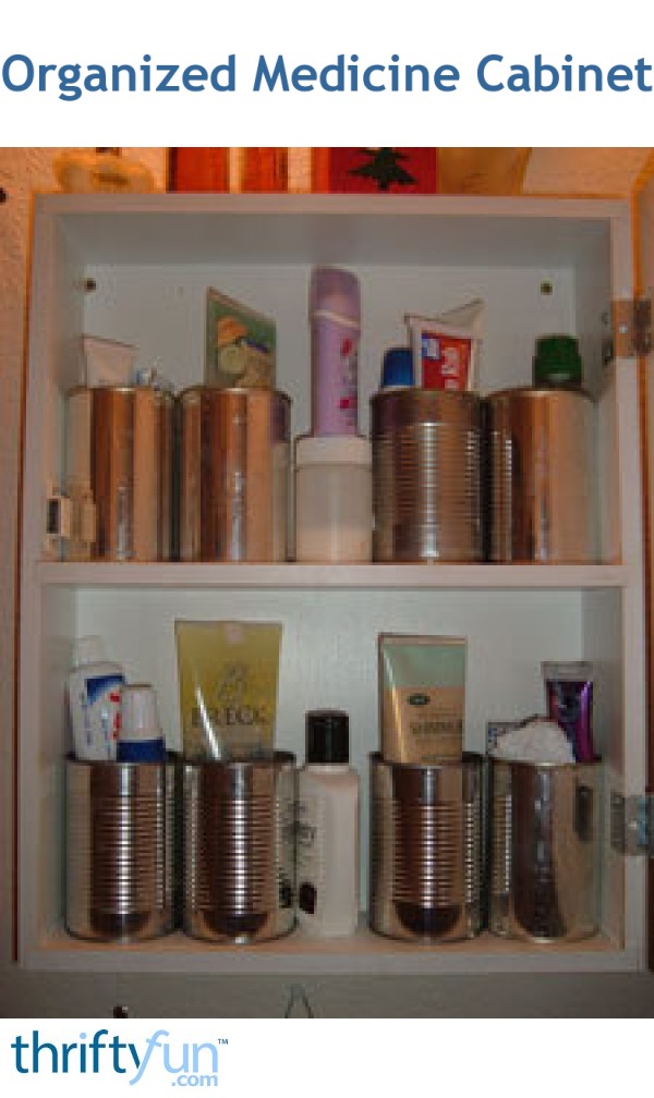 Organizing a Medicine ThriftyFun