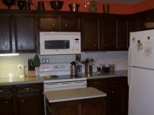 Refinished Kitchen Cabinets