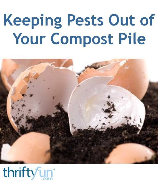 Keeping Pests Out of Your Compost Pile? ThriftyFun