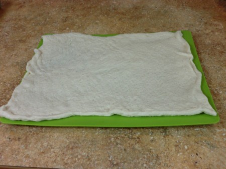 unroll dough