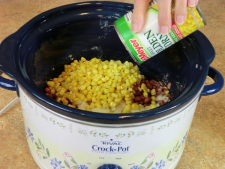 add corn