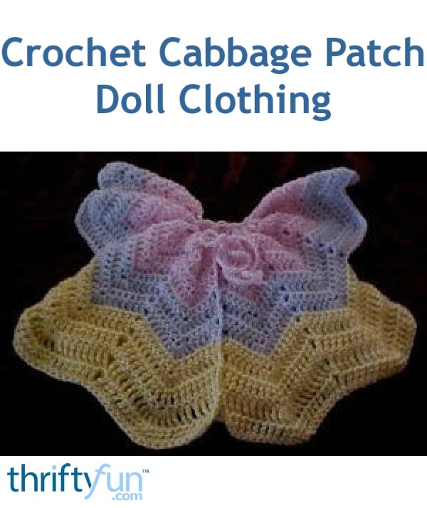crochet cabbage patch doll bodies