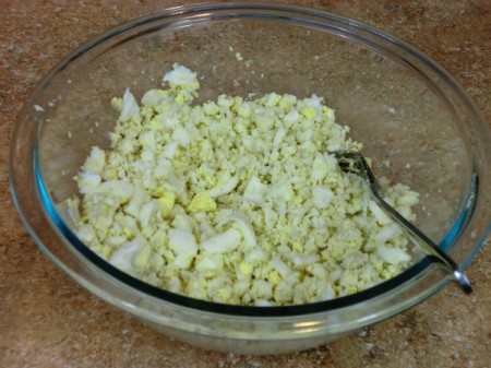 Egg Mixture for Egg Salad Sandwiches