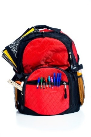 Red School Backpack