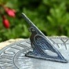A classic bronze sundial