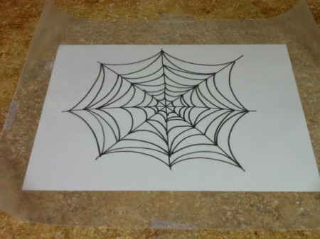 cover with wax paper