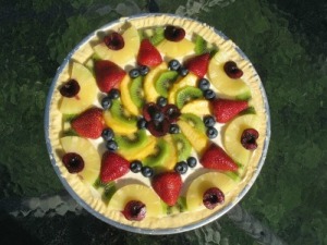 pizza fruit recipes strawberries blueberries kiwi papaya fruits replace peaches blackberries choices such any these