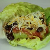 lettuce wrap with cheese