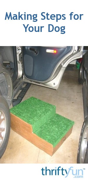 Make Your Own Dog Ramps (Steps) | ThriftyFun