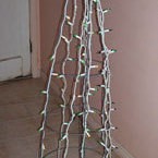Christmas Tree as a tomato cage
