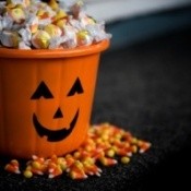 Halloween Taffy and Candy Corn