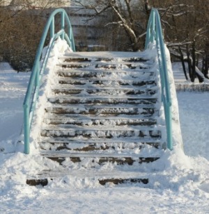 Icy Steps